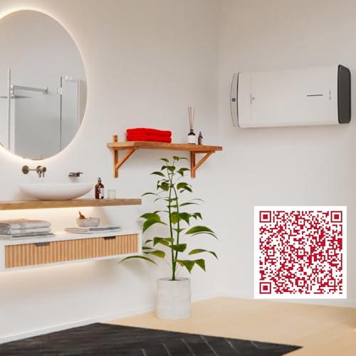 Ariston VELIS DUNE 65 Litres UltraFlat Electric Water Heater 13 Energy Saving Designed and manufactured to be installed in France