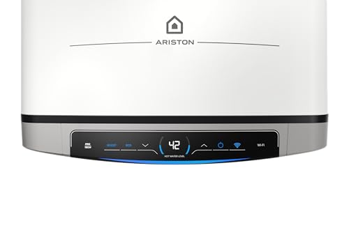 Ariston Velis Evo Dune Dry WiFi 65L Smart Flat Water Heater Space Saving UltraFlat 27 cm MultiPosition 25 Energy Saving Energy Flexibility Installation in France