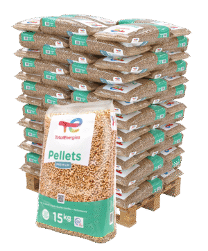 Granulés de bois Total Pellet Premium – Palette de 990kg