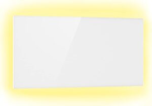 Klarstein Radiateurs Chauffage Radiant Electrique IP44, Chauffage salle de bain infrarouge Intelligent WiFi et App, Radiateur Electrique Mural 1000W, Heater avec Détection...